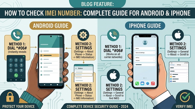 How to Check IMEI Number: Complete Guide for Android and iPhone